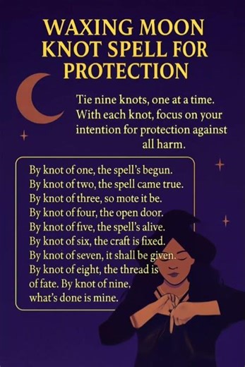 ✨ September 3 2025 ✨Waxing Gibbous #child #protection first day of #school knot #spell l #witchtok