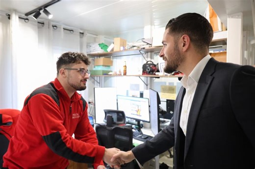PN leader Alex Borg visits Malta Red Cross Society headquarters - The Malta Independent