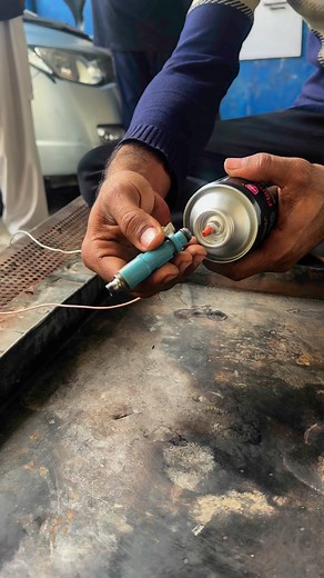 Fuel Injector Check with Spray #alsharifauto #mz #fuel #injector #asacarinformation #shani #shortvideo #catalyticconverter #fix #toyota #advice #fuelavarage #hafizabad #Foryou #Million #pakwheels #autoelectrician | Al Sharif Auto Care