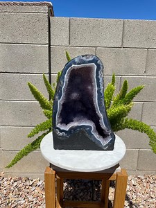 Brazilian Amethyst Crystal Cathedral: 34.8 LBS Natural Geode Cave - Etsy