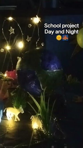 Day and Night – A Journey of Light and Darkness”#education #project #dinaurrat