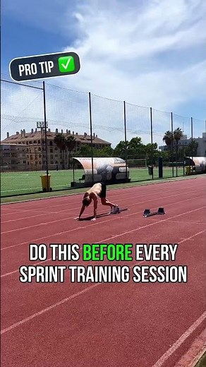 Do This Before Every Sprint Training Session