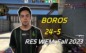 BOROS POV（24-5）4.8K\u002FD比赛炸鲨鱼塘丨RES WEM: Fall 2023