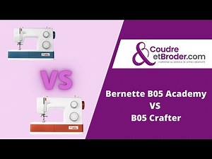 Bernette B05 Academy vs B05 Crafter