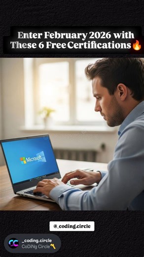 CoDiNg Circle〽️ on Instagram: "Want to enter 2026 with a stronger CV than 90% of people? 🎯📄 Start collecting skills, not excuses. These 6 certifications can seriously boost your profile — and most of them are FREE or super low cost 💻🚀 Here’s your upgrade list: ✅ Google Analytics Certification ✅ Data Analytics Career Essentials – Microsoft & LinkedIn ✅ Klaviyo Product Certification ✅ Artificial Intelligence – University of Helsinki ✅ CS50: Introduction to Computer Science – Harvard ✅ Junior C