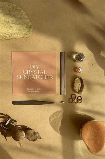 DIY Crystal Suncatcher Kit – Desk Pyramid, Easy Craft With Video - Etsy UK