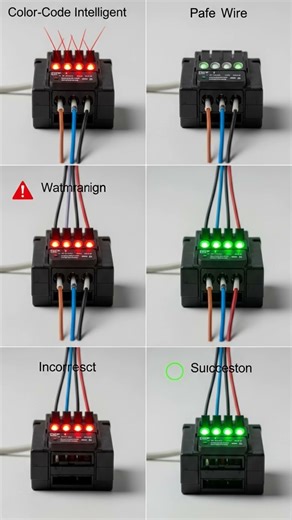 Color-Code Smart Wire Connector 🎨⚡ | Error-Free Wiring Technology | ZipTraTech #dreamscreenai