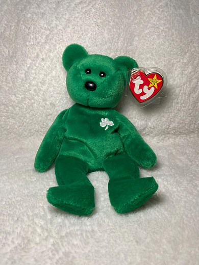 Ty Beanie Baby Erin Very Unique “tush Tag” Style #400. TY Inc Only Produced Few Thousands. Considered Rare and Collectible - Etsy