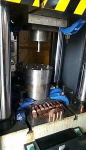 31 reactions | #YIHUI #Cold forging hydraulic press #With servo system #hydraulic press machine # forging hydraulic press machine About the cold forging press, with servo system, is widely use for auto parts like gear and universal joint forging.stamping forging for LED heat sink and hardware tools.Shallow stretching and molding for metal and nonmetal parts | Yihui Hydraulic | Facebook