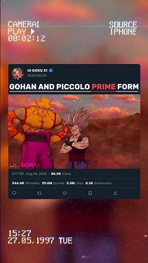 Gohan & Piccolo Just Reached Their FINAL FORMS 😱💥#goku #dbs