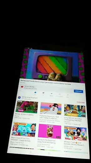 Barney and friends theme song 2 generation custom theme fanmade