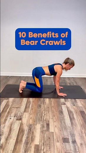 Why Bear Crawls Are The Most Underrated Exercise #exercise #shorts
