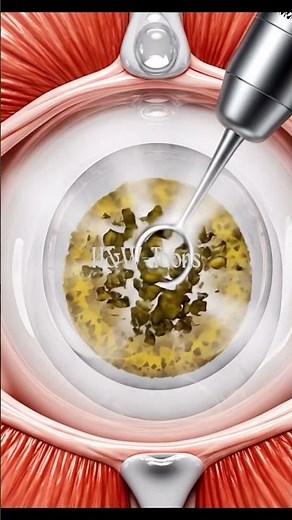 CATARACT SURGERY: Replacing the Lens #CataractSurgery #LensReplacement #Phacoemulsification