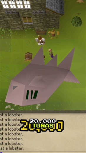 OSRS: I BOT 99 Cooking in ONE Day! #shorts