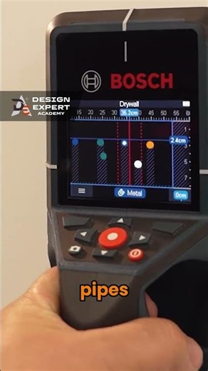 Material Detectors: avoid drilling into wires, pipes, and hidden surprises 🔎🧱| Design Expert INT