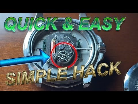 How To Fix A Quartz Watch That Loses Time Only When Worn On Wrist