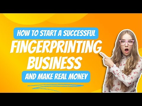 Fingerprint Business Start Up | The Courses and Info You Really Need