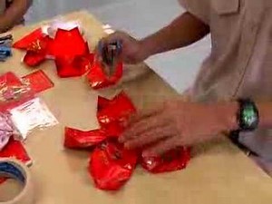 How to Make Chinese Lanterns (Demonstration - Basic Shape)