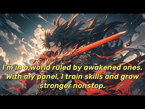 I’m in a world ruled by awakened ones. With my panel, I train skills and grow stronger nonstop.