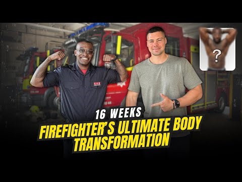 💪🏼🚒 Firefighter’s Ultimate Body Transformation (14 Weeks)
