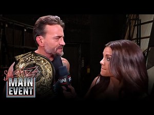 CM Punk CELEBRATES His World Heavyweight Win Backstage at Saturday Night Main Event | WWE Breakdown