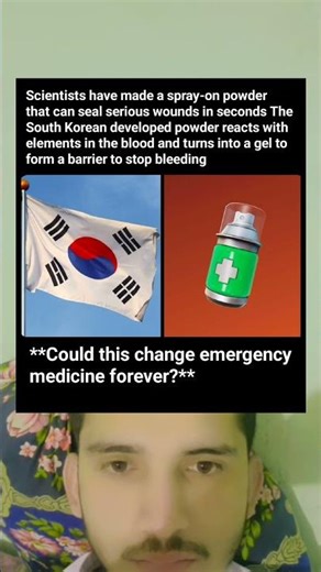 Scientists Created a Spray Powder That Stops Bleeding in 1 Second (Insane Breakthrough!)