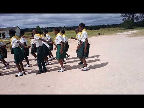 Pathfinder drill demonstration#### Kasama central mission district,,,,Musenga SDA church
