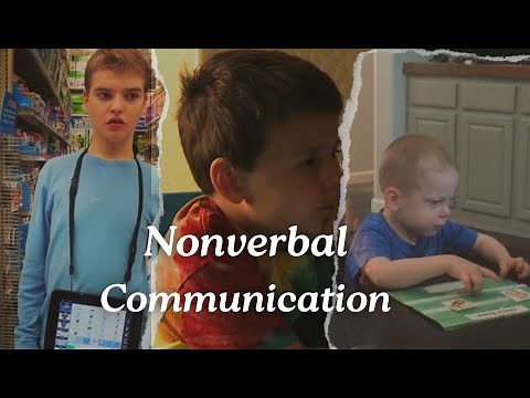 Ways That Three Autistic Nonspeaking Kids Communicate (AAC Device, Sign Language and PECS)