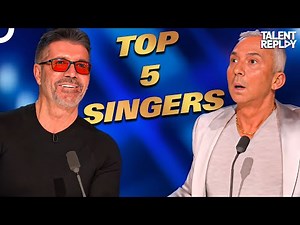 TOP 5 BEST Singers Ever on BGT!