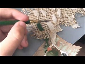 How to make a camo net for RC Tanks