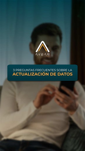 ¿Tienes dudas sobre la actualización de datos? 🤔 En este video te respondemos las 3 preguntas más importantes para que sepas por qué es clave completar este paso. Actualizar tu información nos permite: ✔ Programar correctamente las siguientes etapas como Entregafest ✔ Habilitar correctamente tu acceso completo al Portal del Cliente ✔ Mantener tu información formal y validada 📲 👉 Actualiza tus datos aquí: https://shorturl.at/XABs4 #ActualizaciónDeDatos #Entregafest #AybarCorp #PortalDelCliente