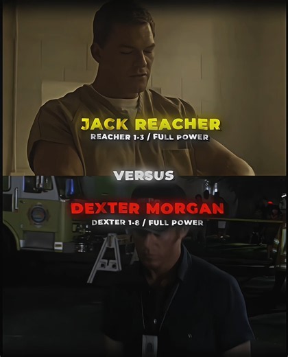 Jack Reacher vs Dexter Morgan | #shortvideo #edit #1v1