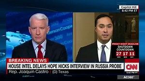 50K views · 352 reactions | Democrat Rep. Joaquín Castro: Fusion GPS founder could not provide hard evidence of Russian money laundering accusations in testimony to House Intel Committee | Anderson Cooper 360 | Facebook