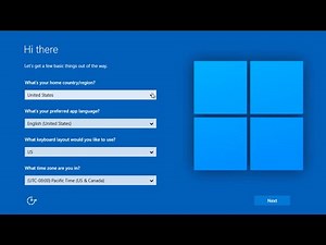 Windows 11 Fallback OOBE in action!