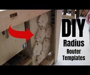 DIY Radius Router Templates