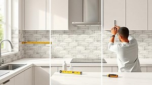 how to install peel and stick kitchen backsplash? - Test Food Kitchen