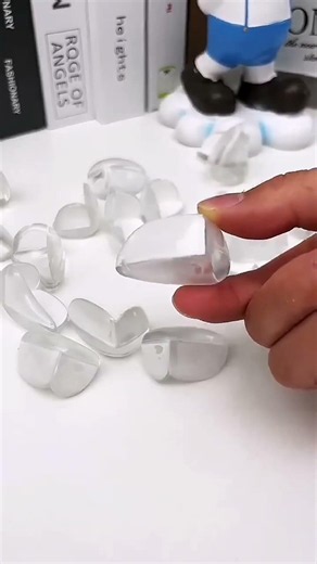 Product Link in Bio ( # 3084 ) ▶️ Transparent Safety Corner Silicone Protector