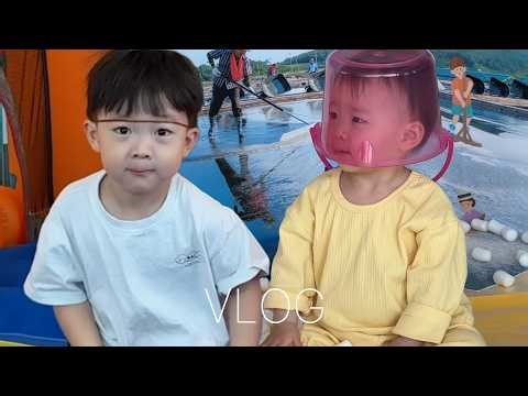 [VLOG] "엄마 다이어트는 NO! 아빠 다이어트는 OKAY!" 장꾸력 폭발한 태린남매의 일상 브이로그