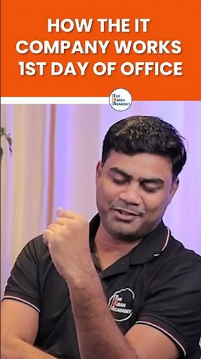 🧐How The IT Company Works? | #thekiranacademy #shorts