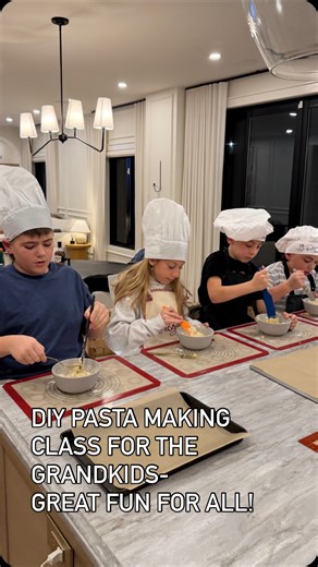 Gina Simonetta on Instagram: "Looking for a fun DIY activity to make great memories with the grandkids? Teach them how to make homemade pasta. I pulled out my Moms pasta machine (which hadn’t been used since she passed 10 years ago) and brushed up on my pasta making skills by taking a pasta making class at “Sur la table” in Florida. - The pasta dough recipe is 1 egg for every 3 oz all purpose flour (enough for 1 pasta serving) and a splash of olive oil to help the dough combine. - If you don’t h