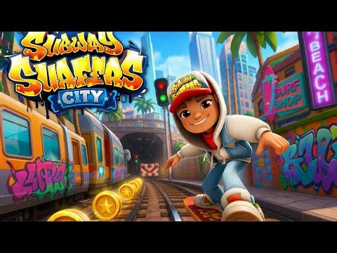 Subway Surfers City Gameplay 🔥 High Score Run!😱