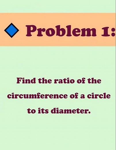 “Discover why a circle’s circumference always equals π times its diameter! 🔥✨ #MathMagic”