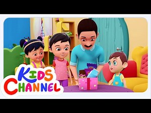 Mere Pyare Papa, मेरे प्यारे पापा, Gole Wala Aaya + Hindi Cartoon Nursery Rhymes for Babies