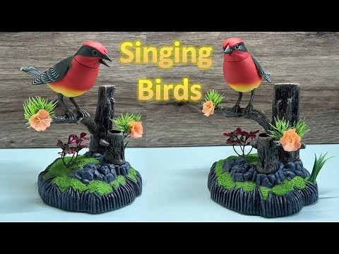 Unboxing of Singing Bird Toy | Beautiful Gift | Home Decoration Toys