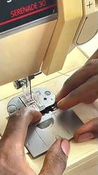 How to reel on singer serenade 30