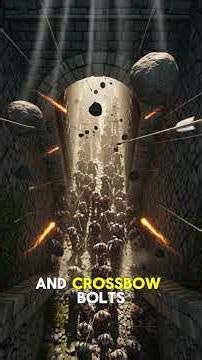 The "Compression Chamber": Why Castle Gates Were Death Traps 🏰💀