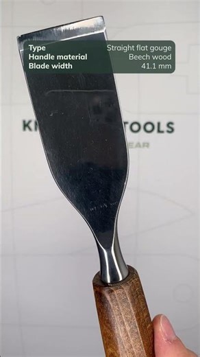 Narex PROFI 826140, Profile 1, flat wood carving chisel, 40 mm