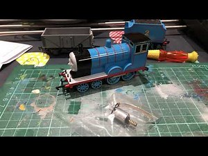 Replacing Bachmann Edward the Blue Engine's motor