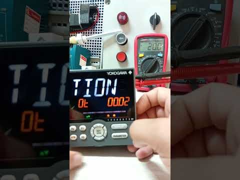 YOKOGAWA Ut55a output settings (relay, Current, mA)