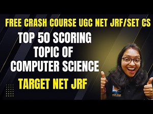 TOP 50 SCORING TOPIC of Computer Science |50 Days FREE CRASH COURSE Computer Science UGC NET JRF/SET
